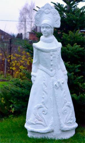Парковая скульптура Снегурочка