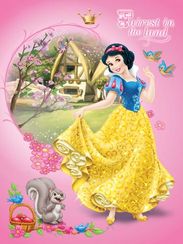 Детский плед флисовый "Белоснежка 2014" 150х200 Мона Лиза Дисней (Mona Liza) 520322/18