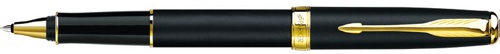 Ручка капиллярная (роллер) Parker Sonnet Matte Black GT, арт S0817970