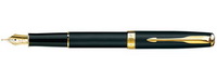 Ручка перьевая Parker Sonnet Matte Black GT, арт.S0817930